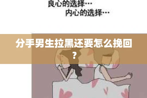 分手男生拉黑还要怎么挽回？