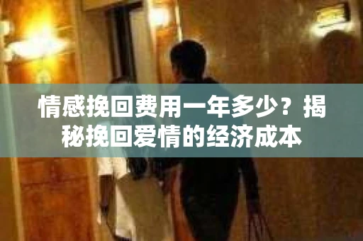 情感挽回费用一年多少？揭秘挽回爱情的经济成本