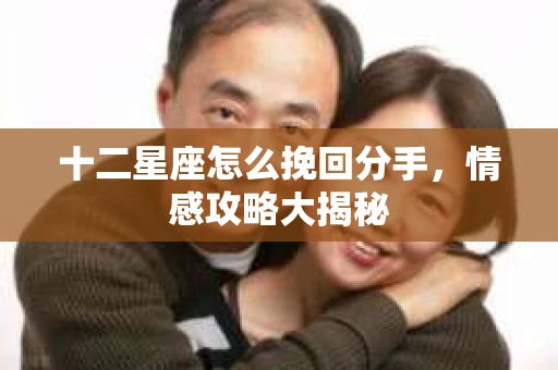 十二星座怎么挽回分手，情感攻略大揭秘